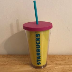 Starbucks fluorescent Tumbler 16oz